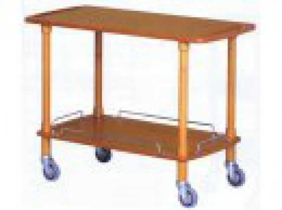 Carrello di servizio legno massello 2 p. cm.110x40 CLP 2002L40